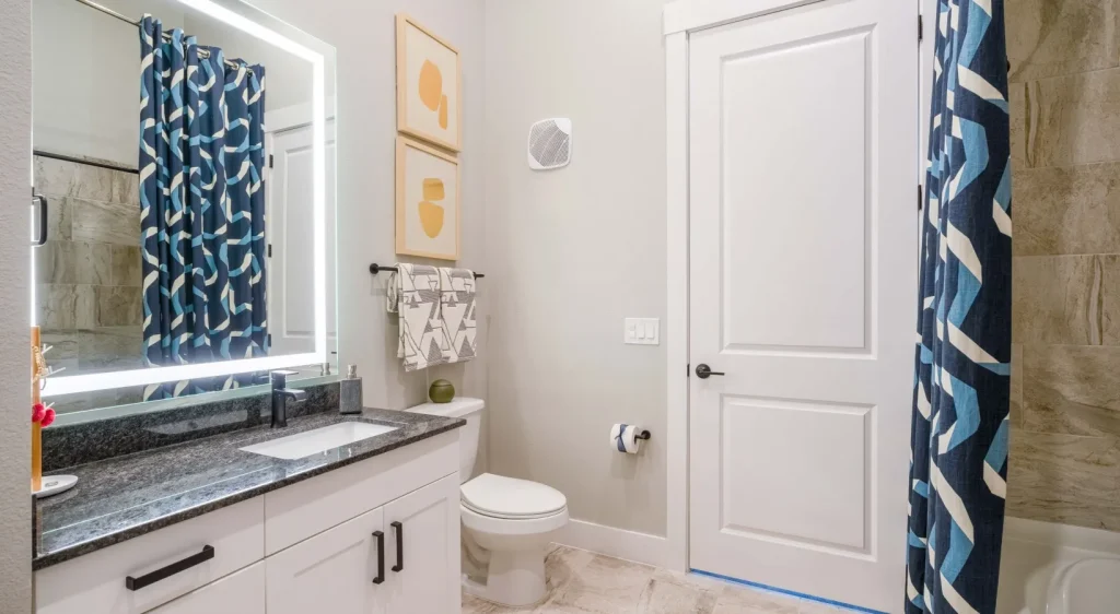 Cadence at Frisco Station Apartments Walk-in Shower