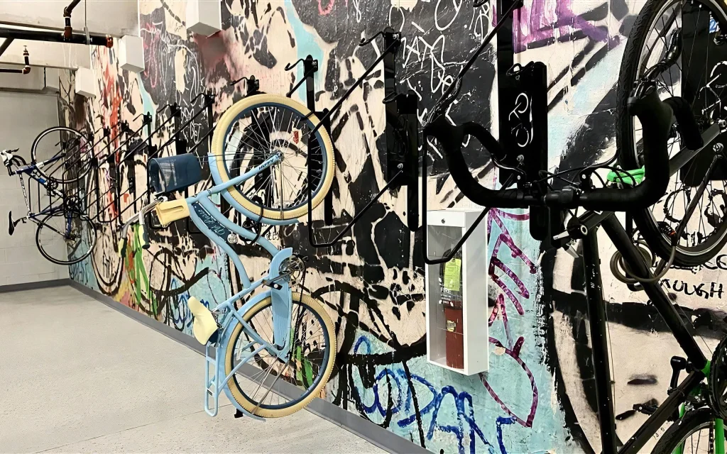 Domain at The Gate Apartments Bike Storage Room