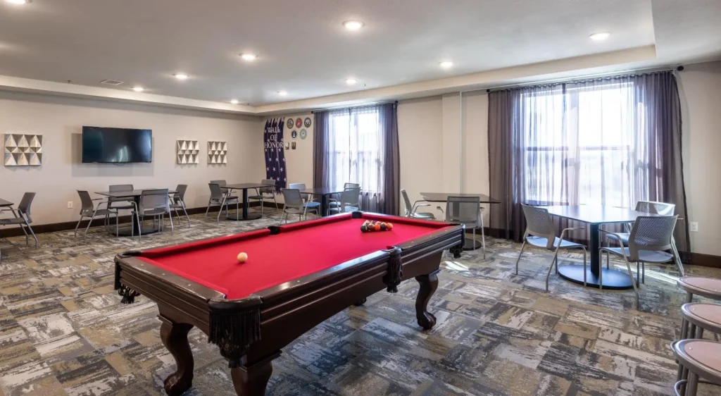 Overture Frisco Apartments Game Room