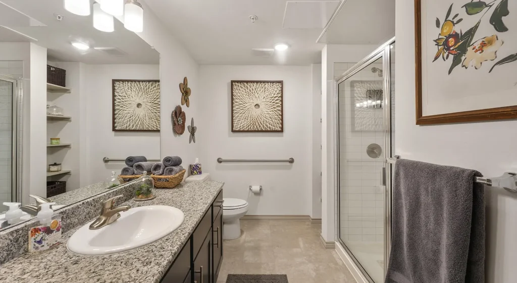 Presidium at Edgestone Apartments Walk-in Shower