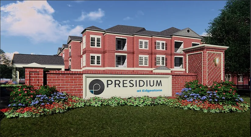 Presidium at Edgestone Apartments with Valet Trash Service