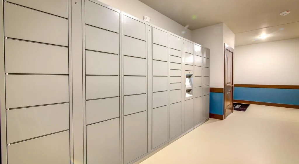 The Atherton Apartments Locker System