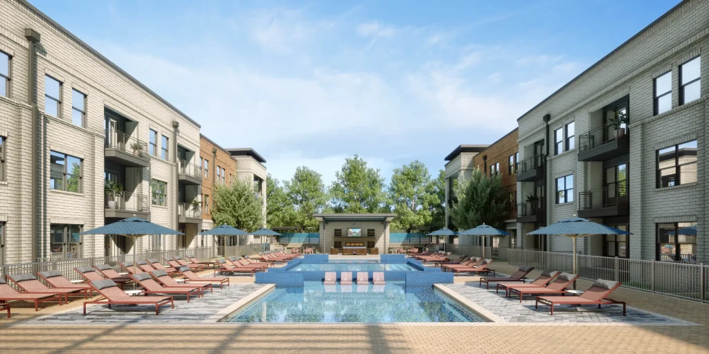 Village at Lexington Ranch Apartments with Outdoor Kitchen